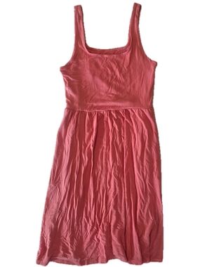 a new day Coral Midi Tank Dress With Pockets